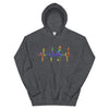 Pulse Treble Clef Statement Pullover Hoodie