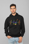 Pulse Electric Guitar Statement Pullover Hoodie