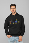 Pulse Treble Clef Statement Pullover Hoodie